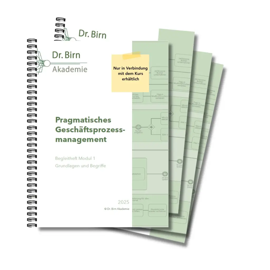 Pragmatisches Prozessmanagement, Begleithefte Masterclass